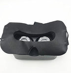 100 Pack Disposable VR Mask Sanitary VR Eye Covers VR Mask for VR Face Mask,Virtual Reality Face Mask Compatible with HTC Vive Pro/PS VR/Gear VR/Oculus Rift Go e altre cuffie Most vr Headset (Black)