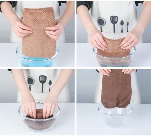 Reusable Broom Cover Cleaning Cloth for Sweeping Dust Hair and Water Stains Washable Floor Cleaning Tool for Home Hotel Restaurant Durable Replacement Mop Pad