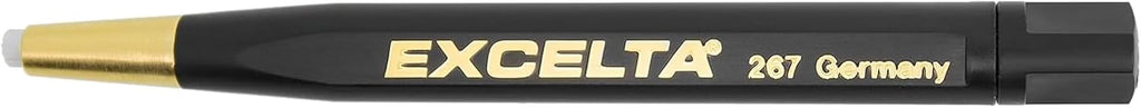 Excelta 267 Fiberglass Scratch Brush, Retractable and Refillable Pen Style Tool with Plastic Handle & Fiberglass Bristles, Precision Cleaning for Jewelry, Electronics, Crafts, Polishing, Rust Removal