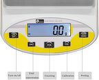 CGOLDENWALL Large Range Lab Digital Analytical Balance, High Stability Sensors, Intelligent Processing, Yellow, 30kg, 0.1g