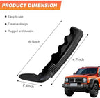 Car Door Handle for Elderly, Portable Car Door Handle Assist Grab Bar, Multifunction Vehicle Support Handle for Seniors and Handicapped, Auto Cane for Getting in and Out of Car (Black)