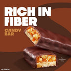 Quest Nutrition Protein Bar, Peanutty Caramel Flavor, 15g Protein, 2g Sugar, Low Sugar, Gluten Free, 12 Count