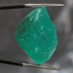 REAL-GEMS EGL Certified Natural Green Emerald 26 Ct. Raw Rough Loose Gemstone AXF-744