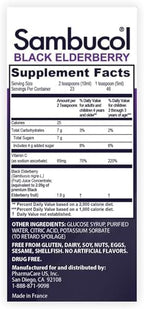 Sambucol Black Elderberry Syrup and Gummies for Kids - Elderberry Supplement with Vitamin C and Zinc, Syrup & Chewable Gummies for Children - 7.8 Fl Oz, 30 Count Bundle