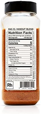 Spiceology - Ras el Hanout Spice Blend - North African Seasoning - Use On: Poultry, Vegetables, Grains, Lamb, and Stews - 16 oz
