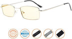 CessBlu Blue Light Blocking Reading Glasses Bendable Bridge Computer Eyeglasses Women Men Readers