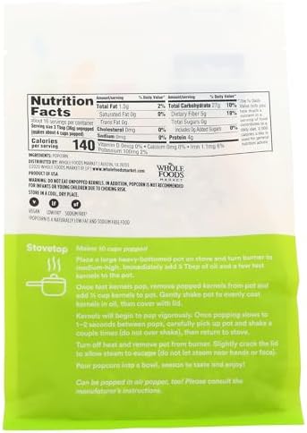 365 by Whole Foods Market, Heirloom Popcorn Kernels, 20 Ounce