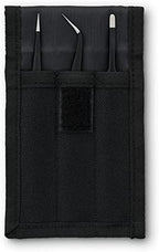 iFixit Precision Tweezers Set - Extra Fine, Angled, Blunt Tips for Electronics, Hobby, Industrial, Professional, Craft