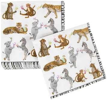 Caspari Cocktails Gone Wild Cocktail Napkins - 20 Per Package