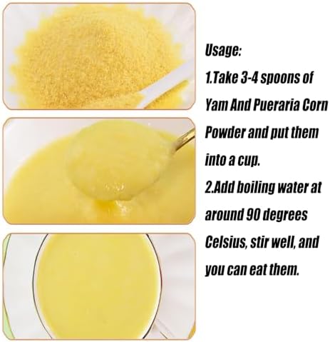 Corn Soup Powder Chinese Can,600g Yam and Pueraria Corn Powder,Chinese Yam Red Dates Corn Soup,Yam Pueraria Corn Soup Powder,Chinese Yam Pueraria Corn Soup Powder,Chinese food,Sweet corn (1pcs)