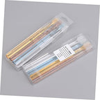 minkissy 8pcs Ergonomic Soft Bristle Toothbrushes in Crystal Transparent Design for Travel and Home Use - Handle for Comfortable Grip