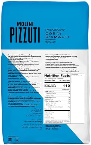 Molini Pizzuti Costa d'Amalfi Pizza Flour - 5KG