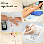 Alligator Clip Lead Wires For Tens Unit, 7.3 In, Twenty-Four Pieces, Physiotherapy