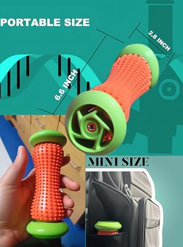 ChiFit Reflexology Foot Massager Tool, Plantar Fasciitis Relieve Diabetic Neuropathy,Acupressure Trigger Point Therapy, Heel Arch Arthritis