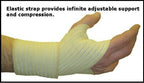Proline Wrist Wrap Elasticated Strap, Beige, One Size