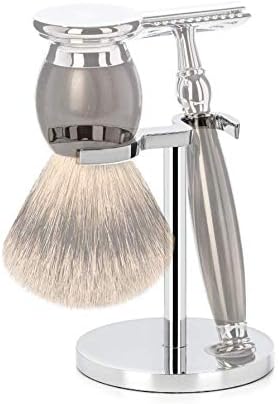 MÜHLE Universal Stand for Razors & Shaving Brushes | Shave Accessory | Chrome Modern Design