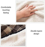 Wheelchair Warmer Cover Blanket,Wheelchair Shawl Blanket - Thickened Lint Keep Warm Shoulder Blanket for Winter Use - Elderly Wheelchair Care Shawl - Stay Cozy & Comfortable