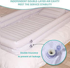 Medical Inflatable Bathtub, Bath Kit for Geriatric, Elderly, Disabled, Seniors, Bedridden Patients, Handicapped, Bath in Bed. with Excellent Air Pump for Charging and Deflating