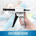 4:1/10:1 Dental Dispensing Gun – Temporary Crown & Bridge Mixing/Automix Dispenser by PlastCare USA