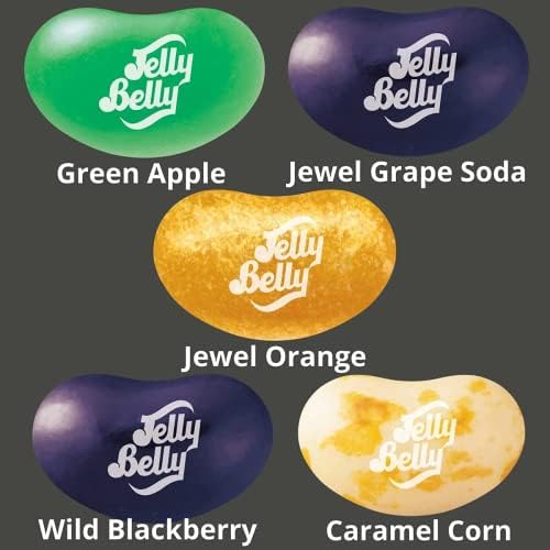 Sweetzo Monster Mash Jelly Beans Assorted Flavors Halloween 2024 Candy, Vegetarian, OU Kosher, Treat Candies (Pack of 3)