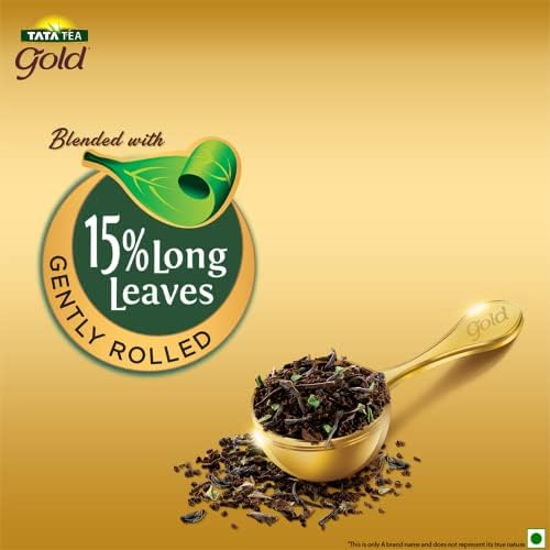 Tata Tea Gold | Assam teas with Gently Rolled Aromatic Long Leaves | Rich & Aromatic Chai | Black Tea | 100g