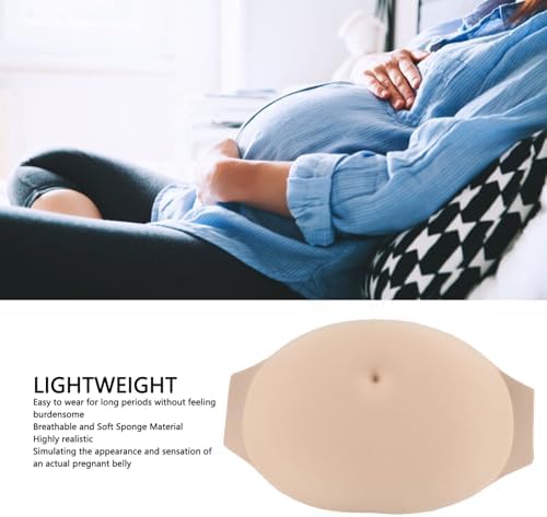 ZJchao Breathable Lightweight Belly Bump Role Play Sponge Material (S)