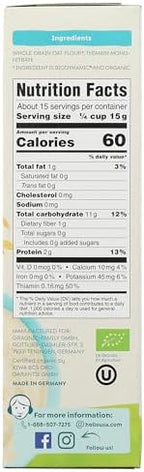 Holle Organic Wholegrain Oat Cereal, 8 OZ