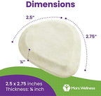 Metatarsal Felt Foot Pad Skived Cut (1/4" Thick) - Made in USA - Felt Metatarsal Pads for Women and Men - Ball of Foot Cushion - 6 Pairs (12 Pieces)
