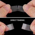 Kirecoo 6 Rolls Adhesive Eyelash Tape, Breathable PE Lash Tape,Eyelash Extension Supplies - 9 m/10 Yard Each Roll (Transparent)
