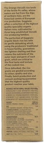 Seggiano, Rice Black Nerone Organic, 18 Ounce