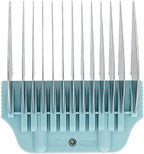 Professional Pet Dog Grooming Wide Attachment Comb | #E 25mm 1" | For A5 Type Blade | Easy Snap-On Design
