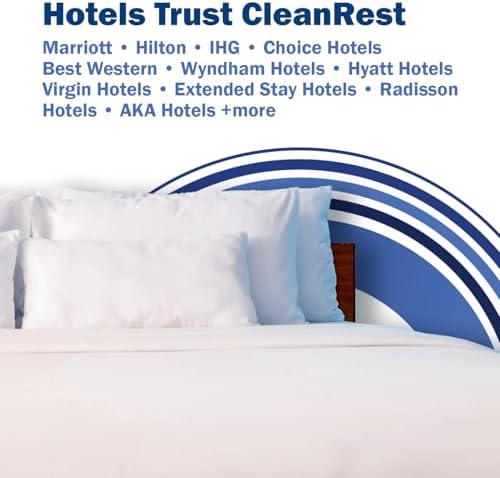 CleanRest Waterproof Mattress Fitted Sheet Protector, Ultimate Defense Against Spills and Wear, MicronOne Allergen Barrier, Breathable, Chemical-Free, Fits Mattress Depths 12" to 21" (Queen)