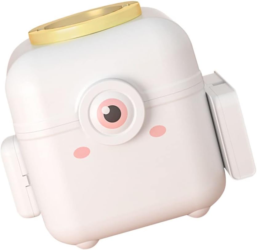 Cabilock Portable Multi Medicine Storage Box for Home Use First Aid Organizer Capacity Material for Family Medicine Kits