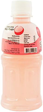 Mogu Mogu Juice with Nata De Coco, Lychee, 64.92 Ounce, (Pack of 6)
