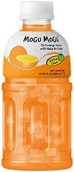 Mogu Mogu Orange Nata De Coco Juice, 10.82 Fl Oz (6 Bottles)