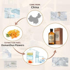 AKARZ 100ml Osmanthus Essential Oil Natural Osmanthus Oil Pure for Candle Making,DIY Skincare Products Massage,Home Spa Relaxation