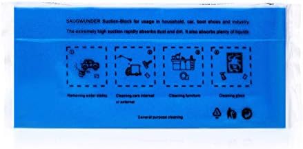 Cleaning Sponge Super Absorbent Water Durable ^~ You Know 17.5×7.5×3.5 cm[6.9 x 3 x 1.38 inches] Use for Household Clean Cars/Boats The dust and Dirt on Furnitures,Bathtubs&etc. (Blue)