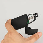 Foldable Portable Spring Hinged Reading Glasses, Square Photochromic Sunglasses, Driving Safety Eyeglasses +1.50 (Color : Black, Size : +1.00)