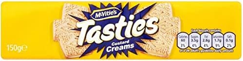 Mcvities Tasties Custard Creams 150G