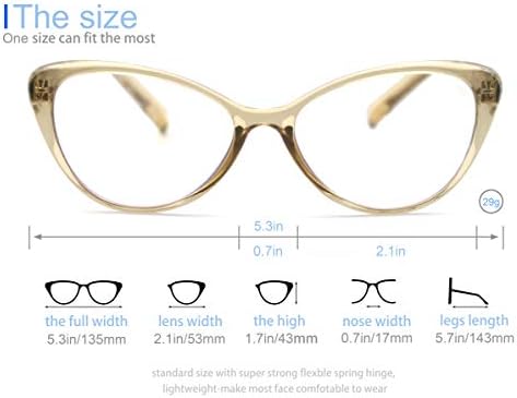 MODFANS Progressive Multifocus Reading Glasses,Blue Light Blocking Readers Eyeglasses