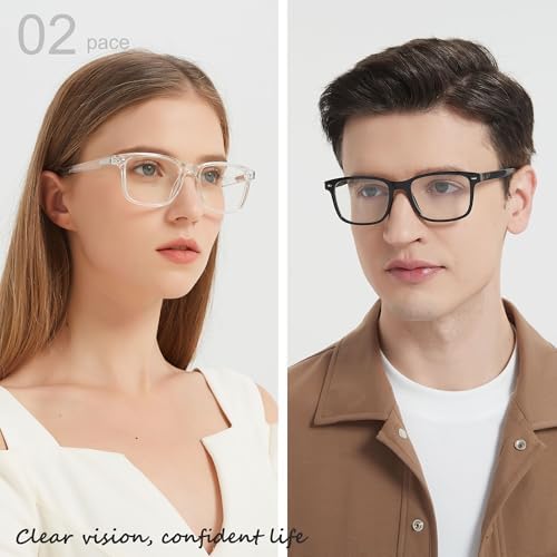Nearsighted Myopia Glasses Mens Womens Blue Light Spring Hinge Shortsighted Distance Glasses