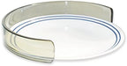 Rehabilitation Advantage Snap-on Food Guard for 8.5 – 9.5 Inch Plates, Smoked