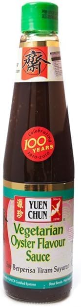 Yuen Chun Vegetarian Oyster Sauce 420ml - 2 Pack in a Premier Life Store Box