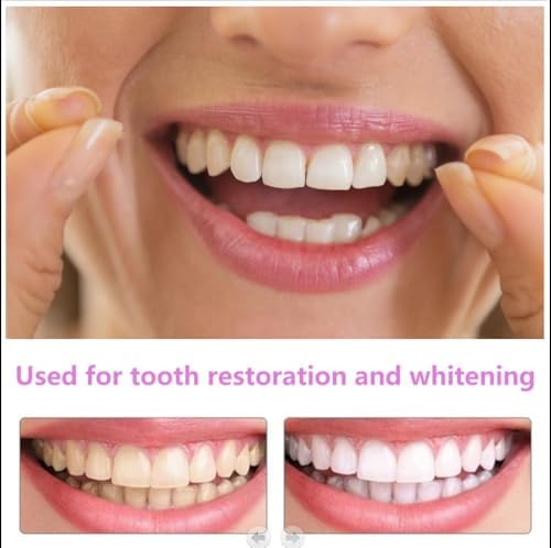 Flexible Upper & Lower Cosmetic, 2 Pairs, Comfortable Fit for Men and Women，Adjustable Fit for Social Occasions, Natural Comfort Design (White)