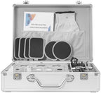 Shockwave Therapy Machine, Bioelectric Body Meridian Massager, 10 Modes 99 Intensity Levels Digital Display Massage Device, with Electrode Patches & Gloves for Muscle Pain Relief