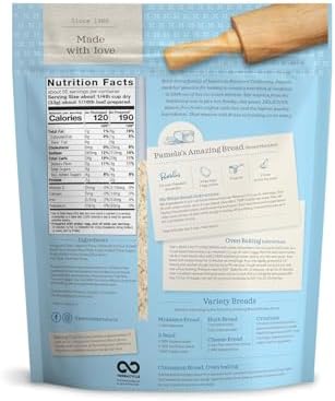 Pamela's Products Amazing Gluten-free Bread Mix, 4-Pound Bag