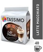 Tassimo Latte Machiatto Baileys Coffee Capsules, Pack of 5