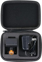 Alkita 3.5X420MM Binocular Loupe 5W Headlight Lamp Clip-on Loupes with Filter for Magnifier Black DY-007 + Aluminum Box