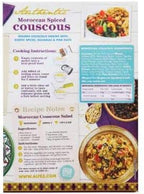 Al'Fez Moroccan Spice Couscous 200g - Golden couscous with exotic spices, sultanas and pine nuts. Makes a perfect meal for vegetarians and vegans