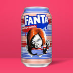 Fanta Fruit Punch Caffeine Free Soda Soft Drink, Chucky's Punch Halloween Edition, 12 fl. oz. cans, 12 pack